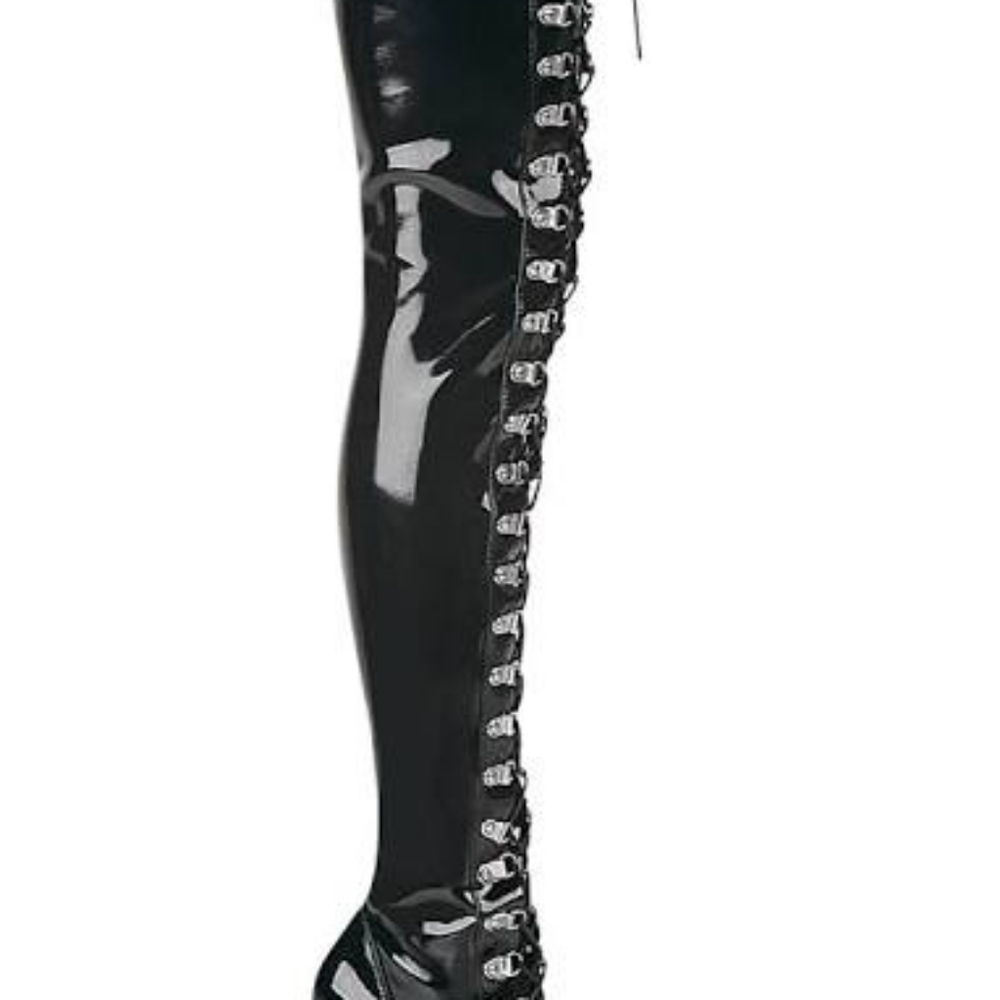 Thigh High Black Boots